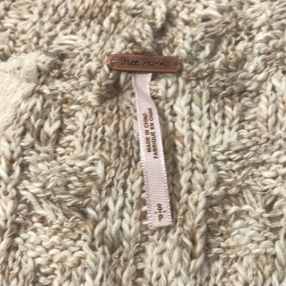 Free People Knit Boho Relaxed Sweater - Picture 7 of 8